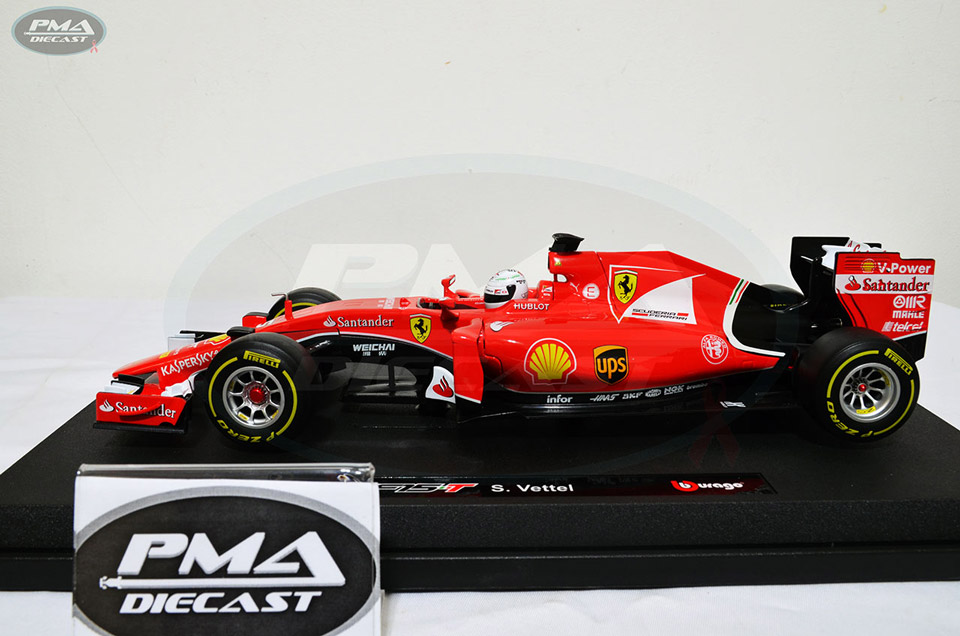 SEBASTIAN VETTEL 2015 FERRARI SF15-T 1:18